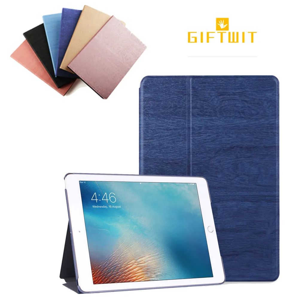 Для IPad 2/3/4 чехол кожаный легкий флип с изображением дерева и подставкой для смарт