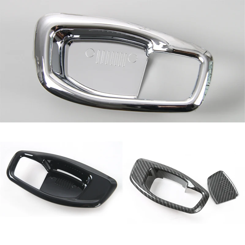 ABS для Jeep Compass 2017 + хромированная внутренняя дверная ручка чаша крышка отделка 8 шт