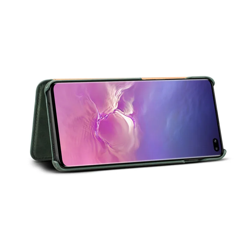 Newisdom для samsung s10 Чехол кожаный кошелек Чехол Galaxy S10 плюс Чехол s10e(полиуретан) С Откидывающейся Крышкой и отделением для карт для мужчин s9 бизнес