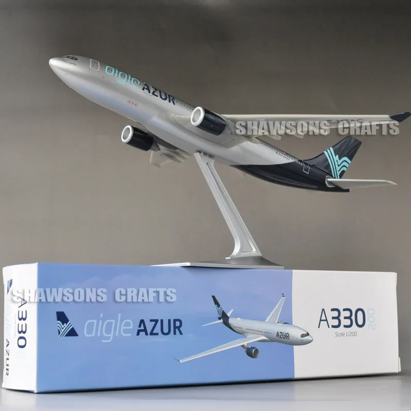 Игрушечная модель самолета коллекции 1:200 самолет Аэробус A330 айгель Azur