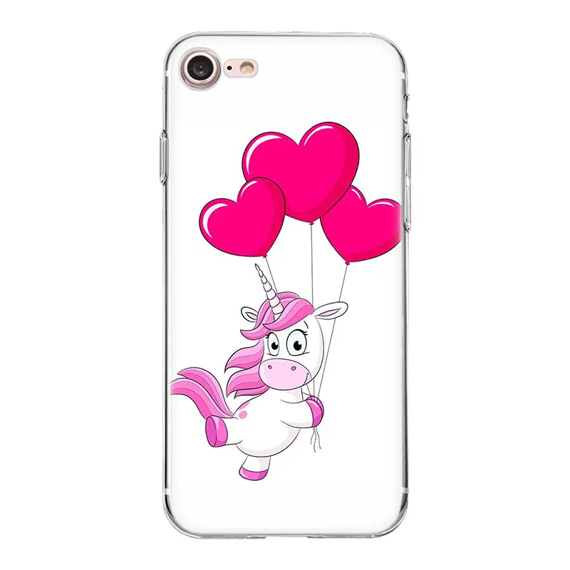 14 Чехол из ТПУ с принтом «My Unicorn Girl» для iphone XR XS Max X 7 8 Plus 7+ 8+ 6S 6 5 5SE 5C 10, силиконовый чехол для телефона Kawai 11 11Pro - Цвет: 14