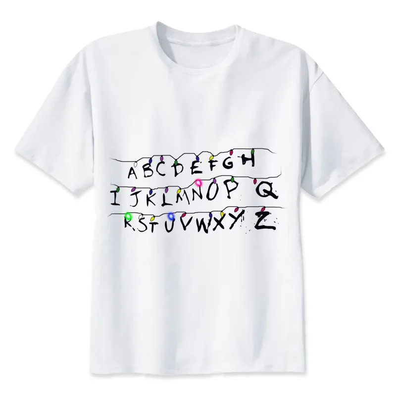 Мужская футболка с коротким рукавом stranger things летняя 2017|t shirt men|t shirtt-shirt men |