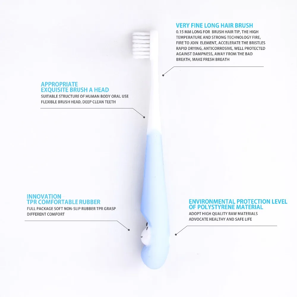 Зубная щетка детская мягкая 0 01 мм от 2 до 5 лет | Красота и здоровье