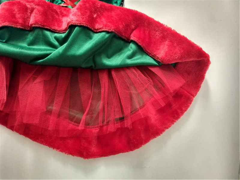 Роскошное привлекательное нарядное платье Miss Santa Женский Рождественский костюм