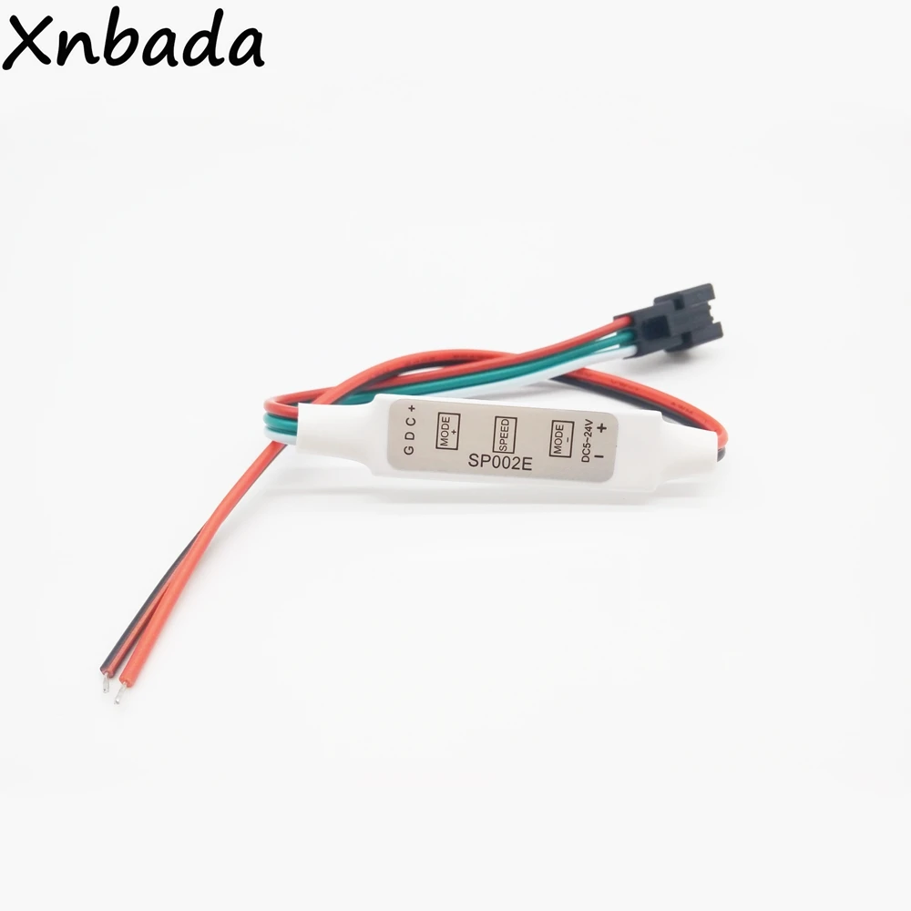 Мини контроллер светодиодов RGB SP002E с 3 клавишами для фотографий цвет мечты WS2811