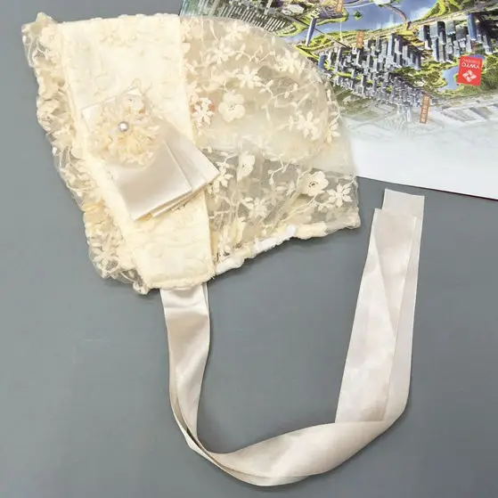 H057 Ivory Bnaturalwell/Детская Хлопковая шапочка; милая шапочка для маленьких девочек; розовые кепки для младенцев; шапка для новорожденных; шапка для мамы и дойки; реквизит для фотосессии; H206S - Цвет: H057 Ivory