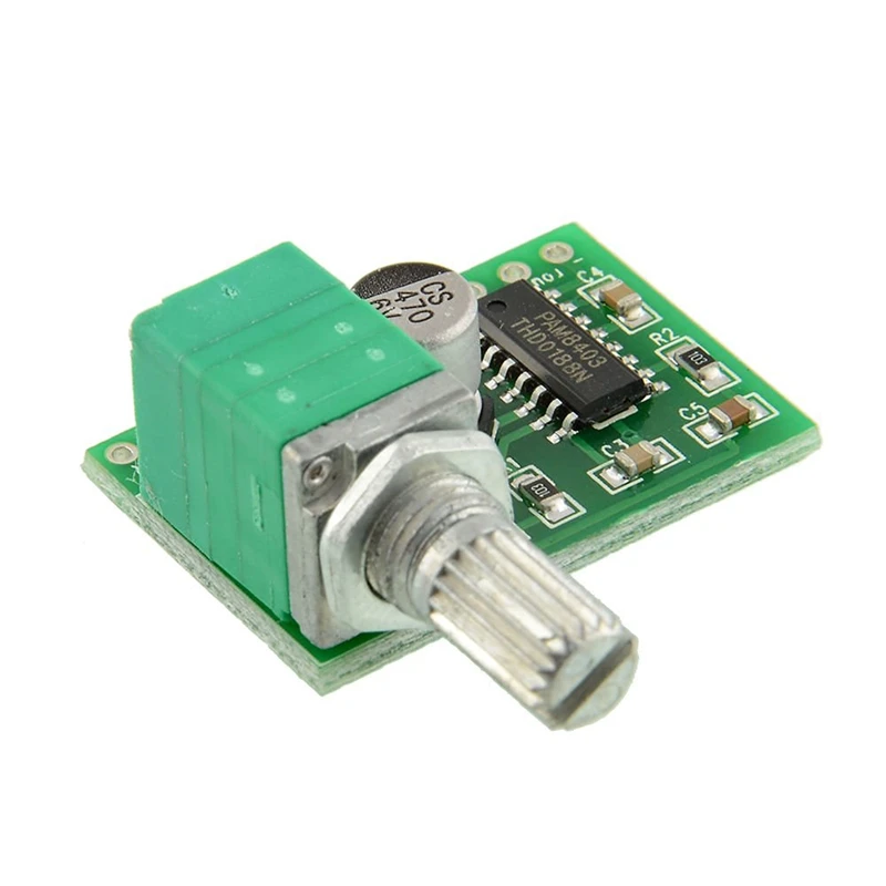 PAM8403 5V усилитель мощности аудио Плата 2 канала 3W регулятор громкости/USB