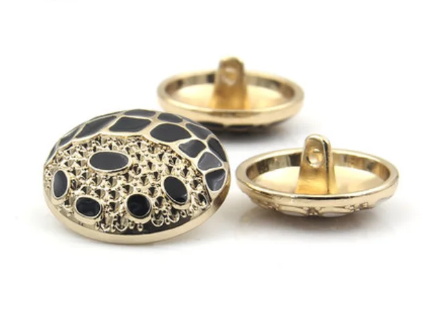 Gold oil drop suit buckle jacket coat button windbreaker sweater | Дом и сад