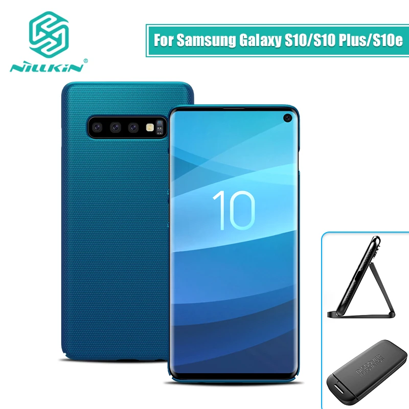Чехол NILLKIN для Samsung Galaxy S10e Lite / S10 Plus матовая жесткая задняя крышка из поликарбоната