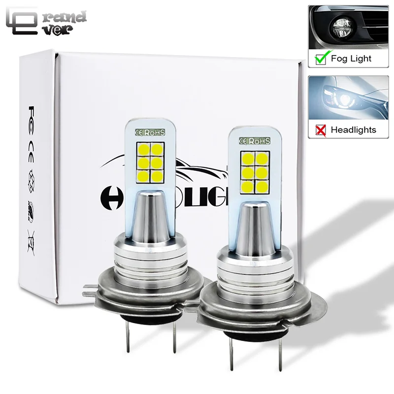 2 шт. H7 светодиодные лампы H4 Led Canbus H1 H3 H8 H11 9005 HB3 9006 HB4 LED 3030 для авто автомобилей