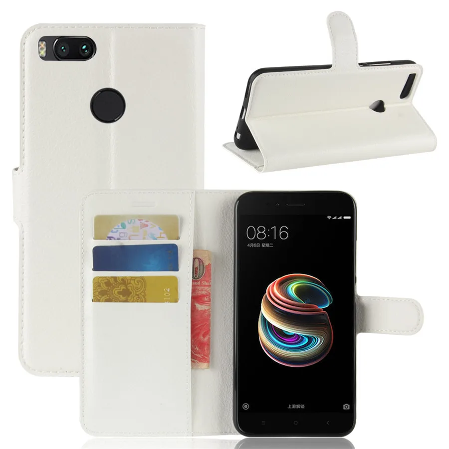 Для xiaomi mi A1 чехол для xiaomi mi A1, чехол с откидной крышкой 5,5 дюймов, Магнитный кошелек, кожаный чехол для xiaomi mi A1 mi A1, чехол для телефона