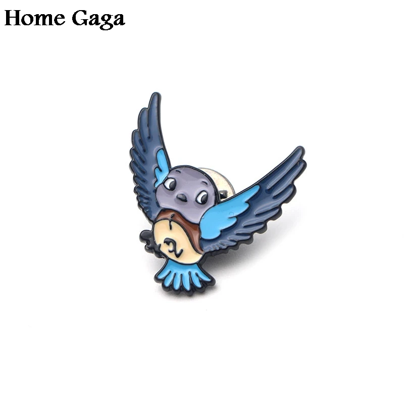 Homegaga 4 шт./компл. сад настенный гордость шпильки para рюкзак одежда медаль металла значки мешочек для брошек, шапочка, insignia D0816