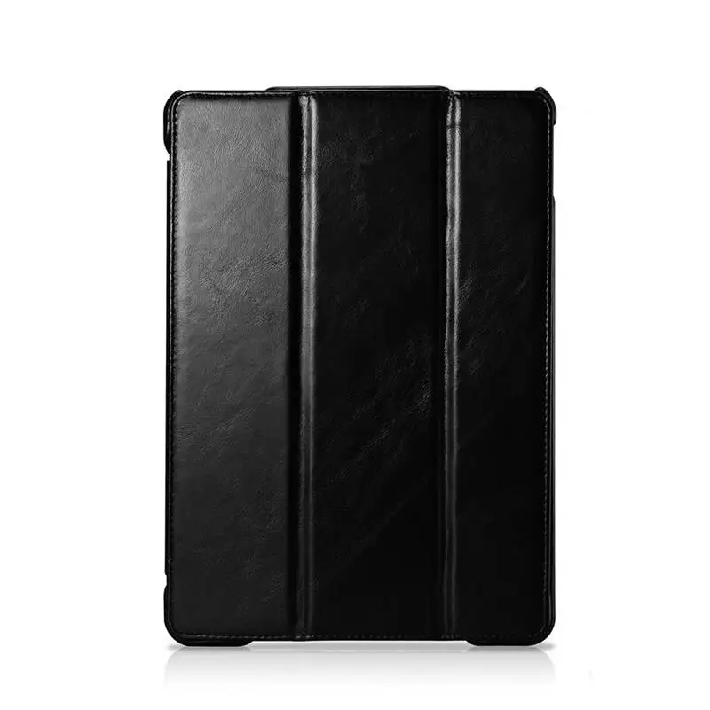 For iPad Pro 10.5 Icarer Высококачественный винтажный держатель для карт из натуральной кожи чехол для iPad Pro 10,5 Ретро воловья кожа откидная крышка для iPad Pro 10,5 - Цвет: For iPad Pro 10.5