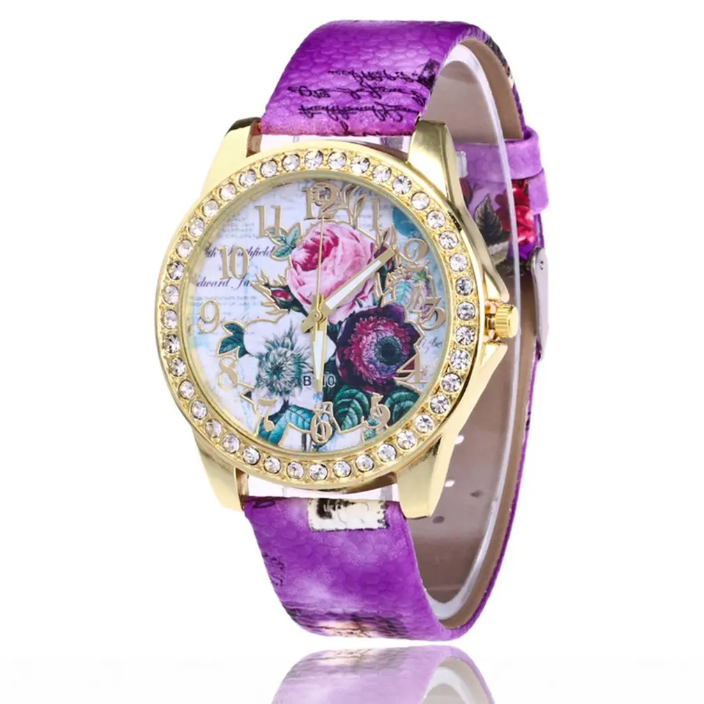 GENBOLI Модный женский браслет наручные часы простые женские кожаные повседневные