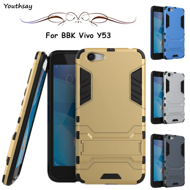Чехол для телефона BBK Vivo Y53 Y 53 роскошный чехол держатель Silione Robot 5 0 дюйма Youthsay|case