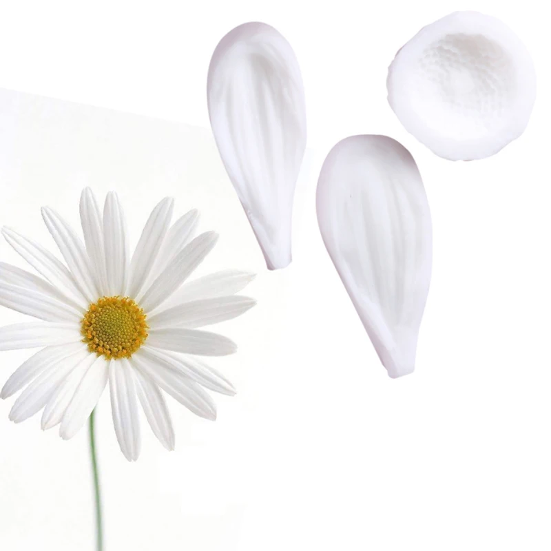 Силиконовая форма для маленькой хризантемы помадки инструменты украшения