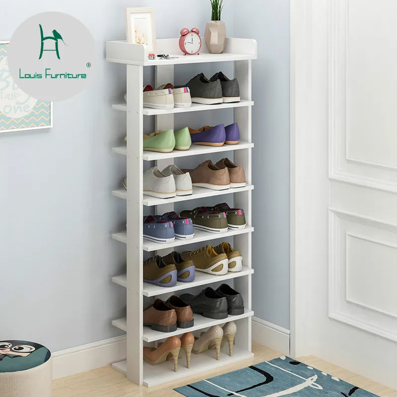

Louis Fashion Shoe Cabinets Simple Household Dust-proof Multi-storey Space Doorway Rack Large Capacity