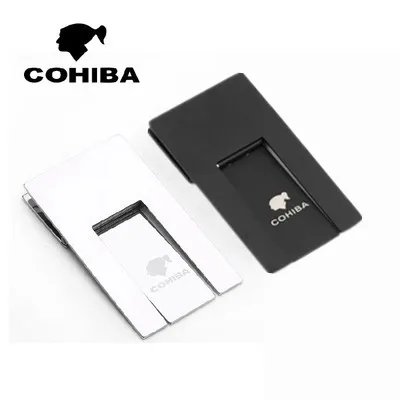 Подставка для сигар COHIBA практичные гаджеты серебристого цвета складная
