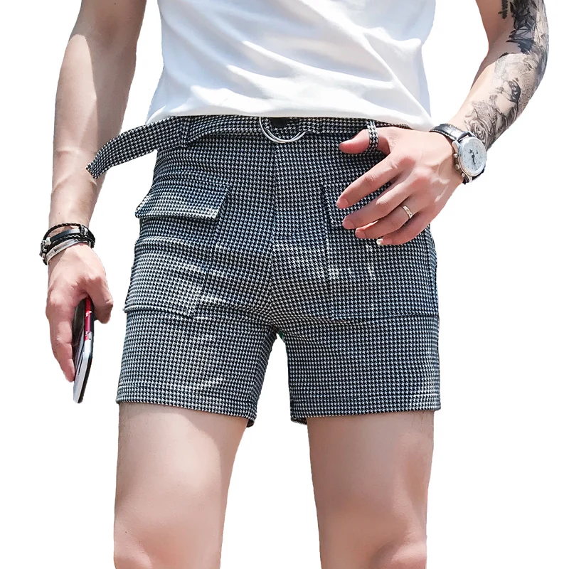 Шорты мужские короткие в клетку летние 2019|Мужские шорты| |