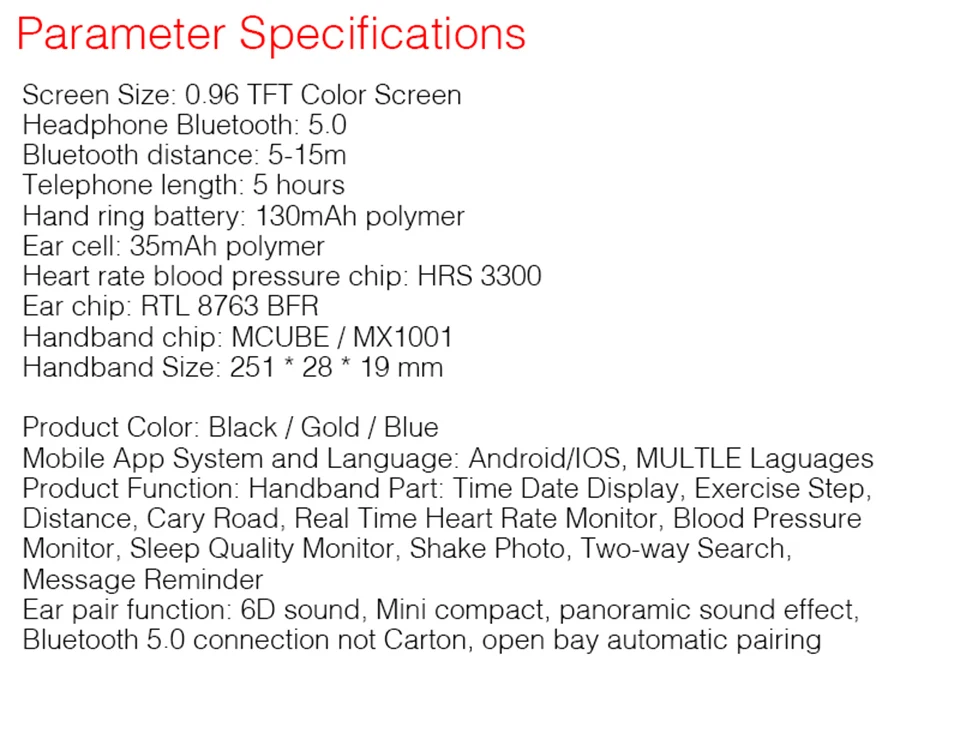 Фитнес-браслет с Bluetooth 5,0 беспроводная гарнитура talk band для huawei samsung xiaomi Phone для мужчин и женщин смарт-браслет PK B5