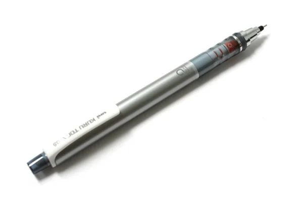 Sliver 1Pc Uni-ball M5-450 механический карандаш Kuru Toga с автоматическим вращением свинца-0,5 мм-6 цветов - Цвет: Sliver 1Pc