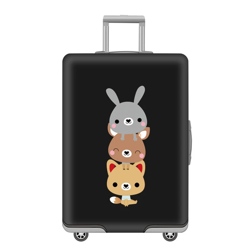 G Luggage cover Эластичный уплотненный багажный чехол, Защитные чехлы для багажа 19-32 дюймов, чехол для чемодана, износостойкие дорожные аксессуары - Цвет: G Luggage cover