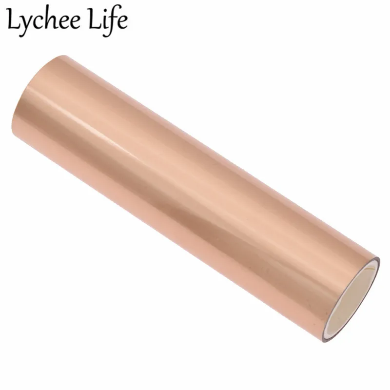 Lychee Life 5 м горячего тиснения фольги бумаги DIY алюминиевая Лазерная Фольга бумага красочная фотография деревянная визитная карточка рубашки украшения поставки