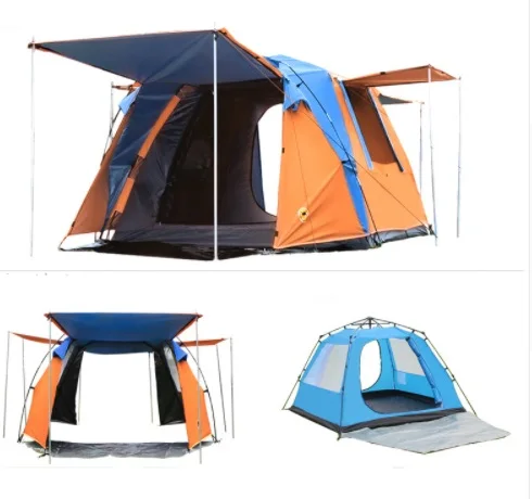 Новинка 2 слоя 3 4 человека автоматическая водонепроницаемая ветрозащитная