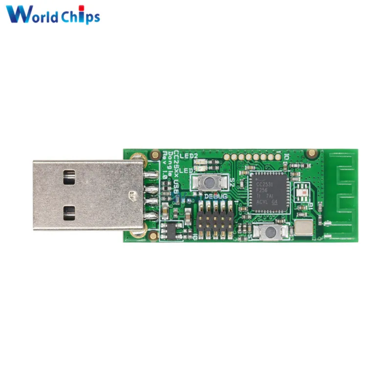 USB интерфейс Dongle Capture Packet Zigbee модуль беспроводной CC2531 Sniffer анализатора