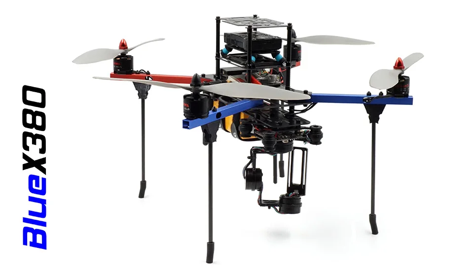 BlueX380 Quadcopter DIY Сделай Сам Дрон комплект Алюминий Frame F450 Multicopter multi-ротор Racing Drone QuadX для RC FPV APM Pixhawk