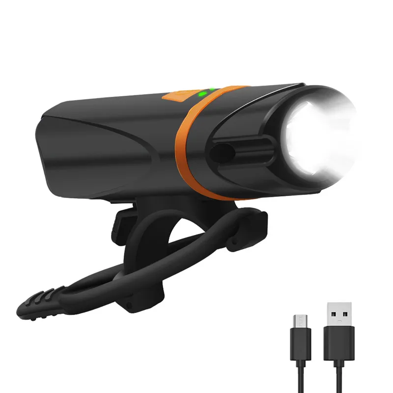 Велосипедный фонарь Водонепроницаемый Многофункциональный T6 передний свет USB
