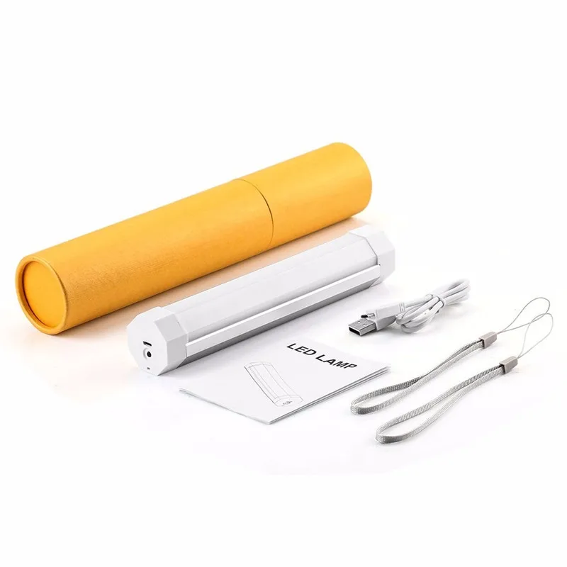 Магнитный портативный светодиодный светильник 200LM для кемпинга походов рыбалки