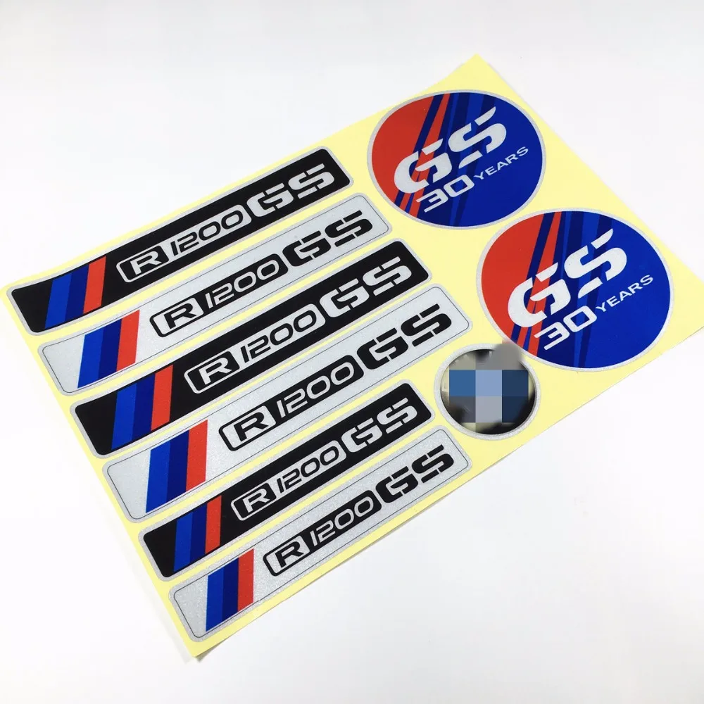

GS ADV Adventure Reflective Car Stickers Safe Driving Motorcycle Sticker Decals for R1200GS F800
