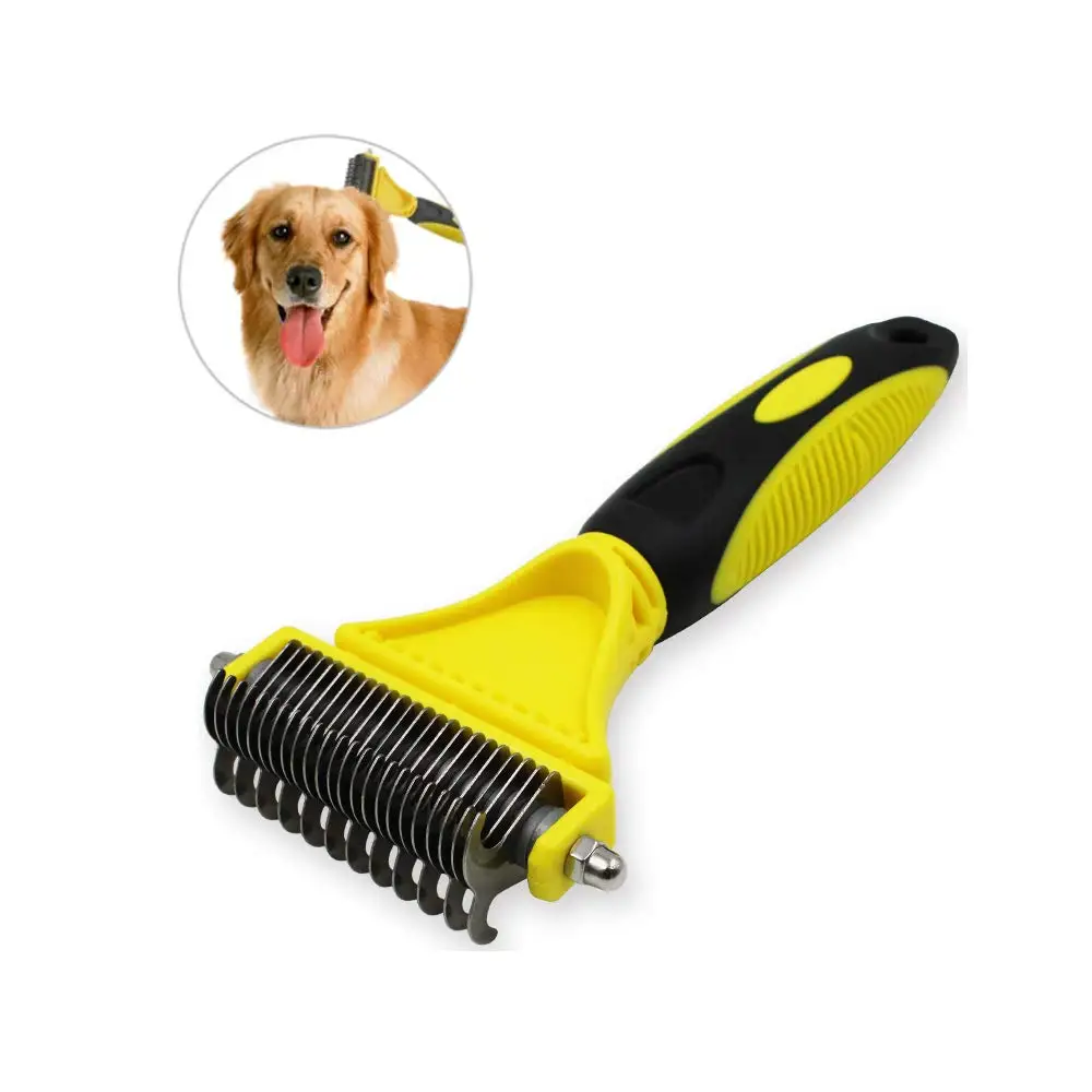 Новинка 2019 двухсторонняя расческа для кошек и собак профессиональная больших