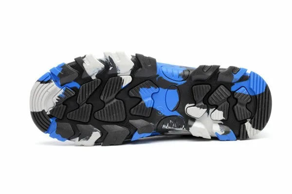 HALINFER Мужская обувь с стальным носком из сетчатого материала круглым дышащие