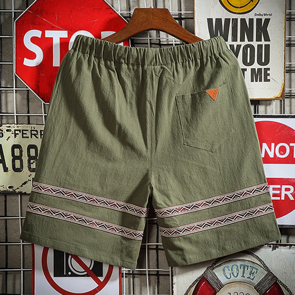 Мужские шорты T404 повседневные летние с принтом для пляжа|Плавки и пляжные шорты| |