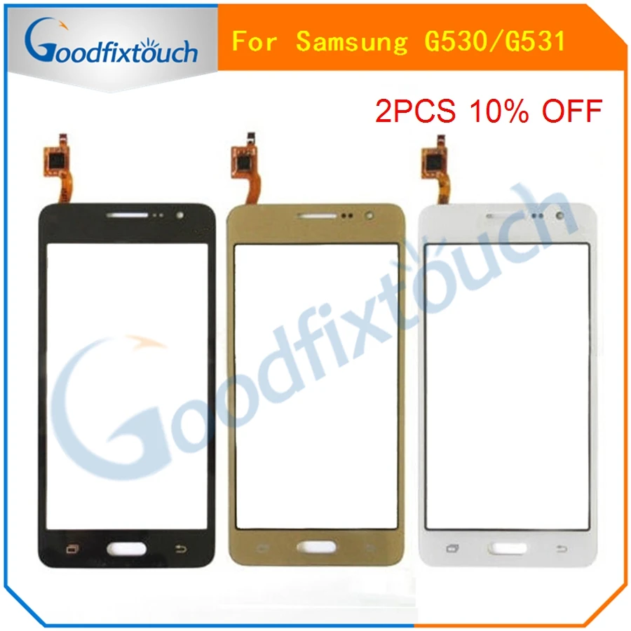 

5.0" For Samsung Galaxy Grand Prime Duos G530 G530H G530F G5308 G531 G531H G531F Sensor Touch Screen Digitizer Front Glass Panel