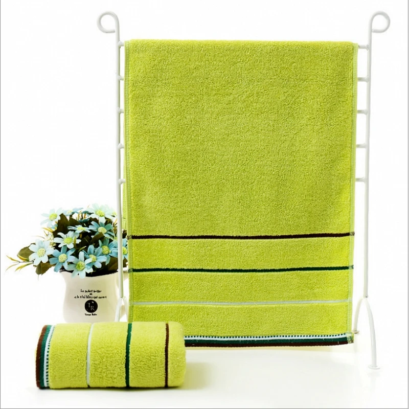 35*75 см100% хлопок вышитые полотенца наборы бамбуковые пляжные банные для взрослых