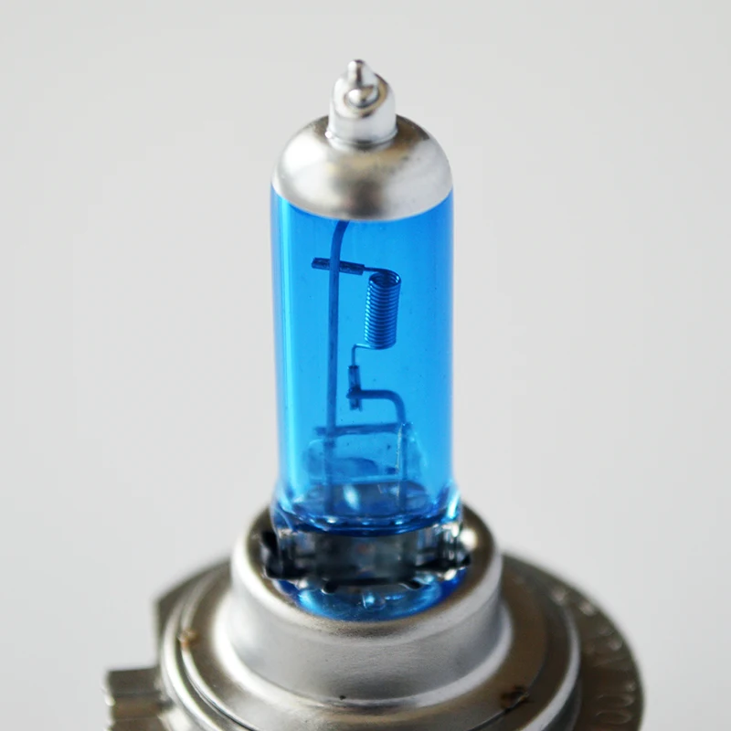 Hippcron H7 галогенная лампа 12V 100W Ксенон яркий темно-синий кварцевые Стекло автомобильных фар супер белый авто лампы
