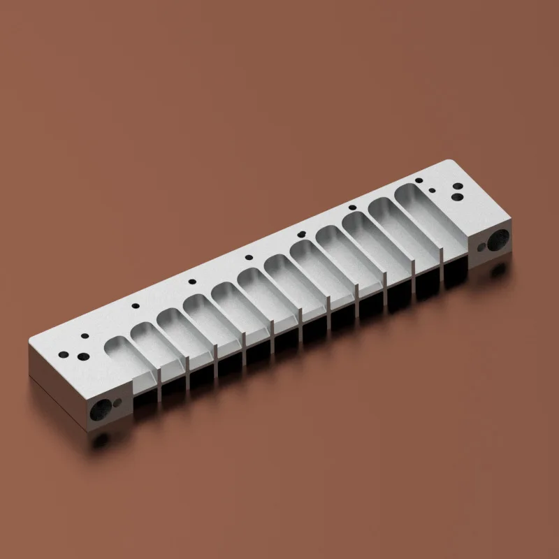 Германия HOHNER 12 отверстий Хроматическая Губная гармошка расческа для 270/270D серии