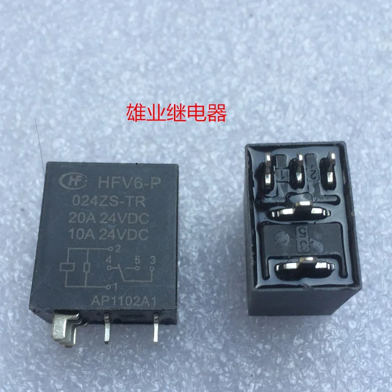

HFV6-P 024ZS-TR реле 5PIN