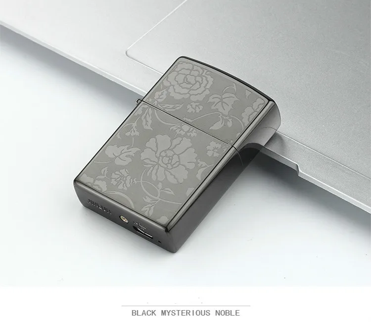 Usb Chargeing Зажигалка плазменная Электронная дуга зажигалки сигареты дым табачный кальян ветрозащитная Мужская зажигалка