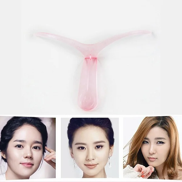 1 шт. модная линейка с трафаретами для бровей шаблоны набор трафаретов подводки