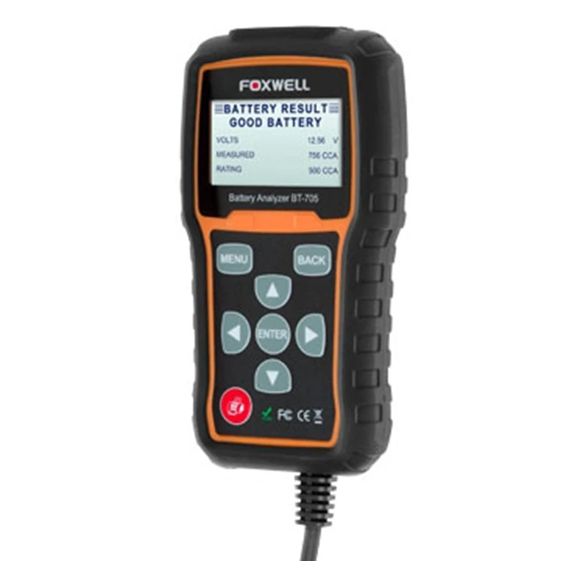 Лидер продаж супер 100% Oringinal Foxwell bt705 bt-705 12 вольт Батарея анализатор тестер