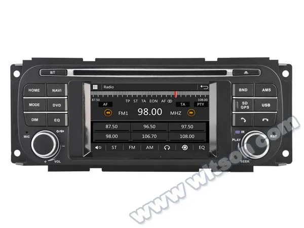 Автомобильный DVD плеер WITSON для Jeep Caravan радиоприемник Dakota Durango Interpid PT Cruiser Ram GPS