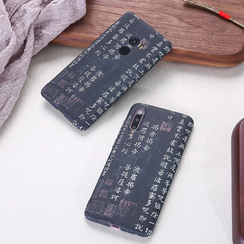Буддизм Сутра сердце, жесткий чехол крышка для XIAOMI MI9 MI9SE MI8 MI8SE MI8LITE MIX3 MIX2S MI6 A2