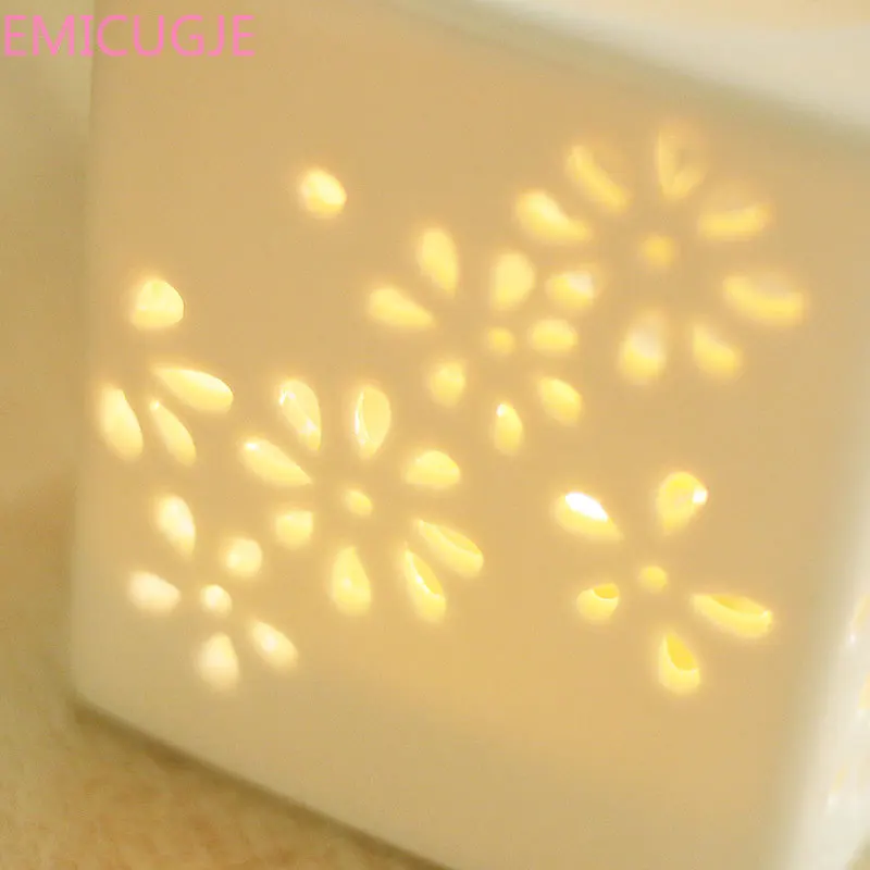 Свеча Масло свет печи полые керамические лампы домашний Декор маленький монах