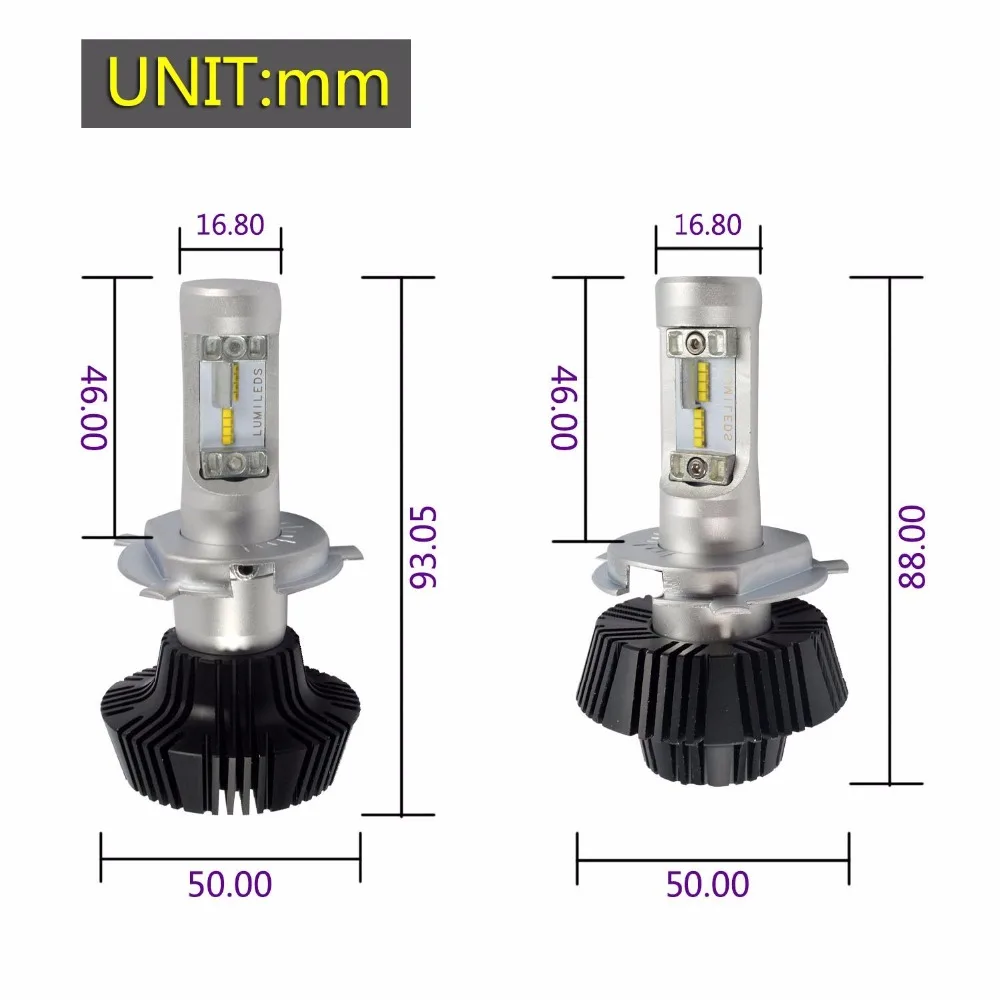 Бесплатная доставка комплект для бесвентилясветодиодный ных светодиодных фар 7G