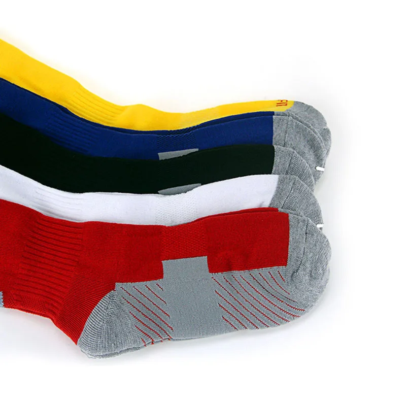 1 пара гольфы для футбола нескользящие спортивные футбольные защита голени