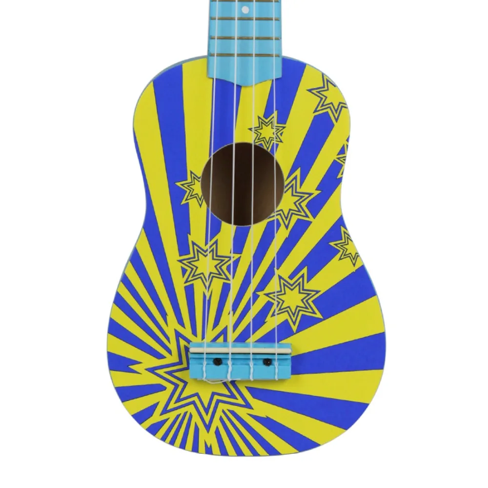 Дешевые Ukelele набор 21 дюймов гитара укулеле 4 нейлоновые струны кавакинхо музыкальный инструмент профессиональная акустическая Гавайская сопрано гитара